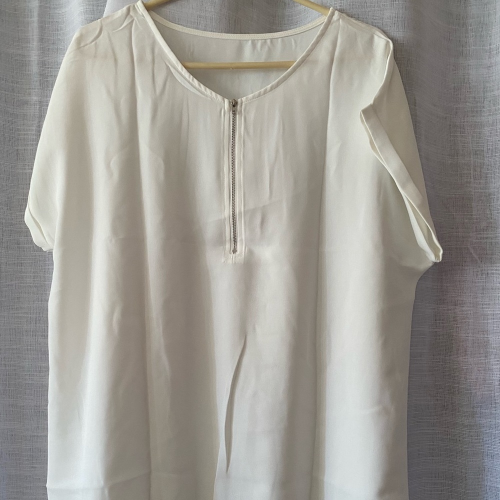 Off-white blouse